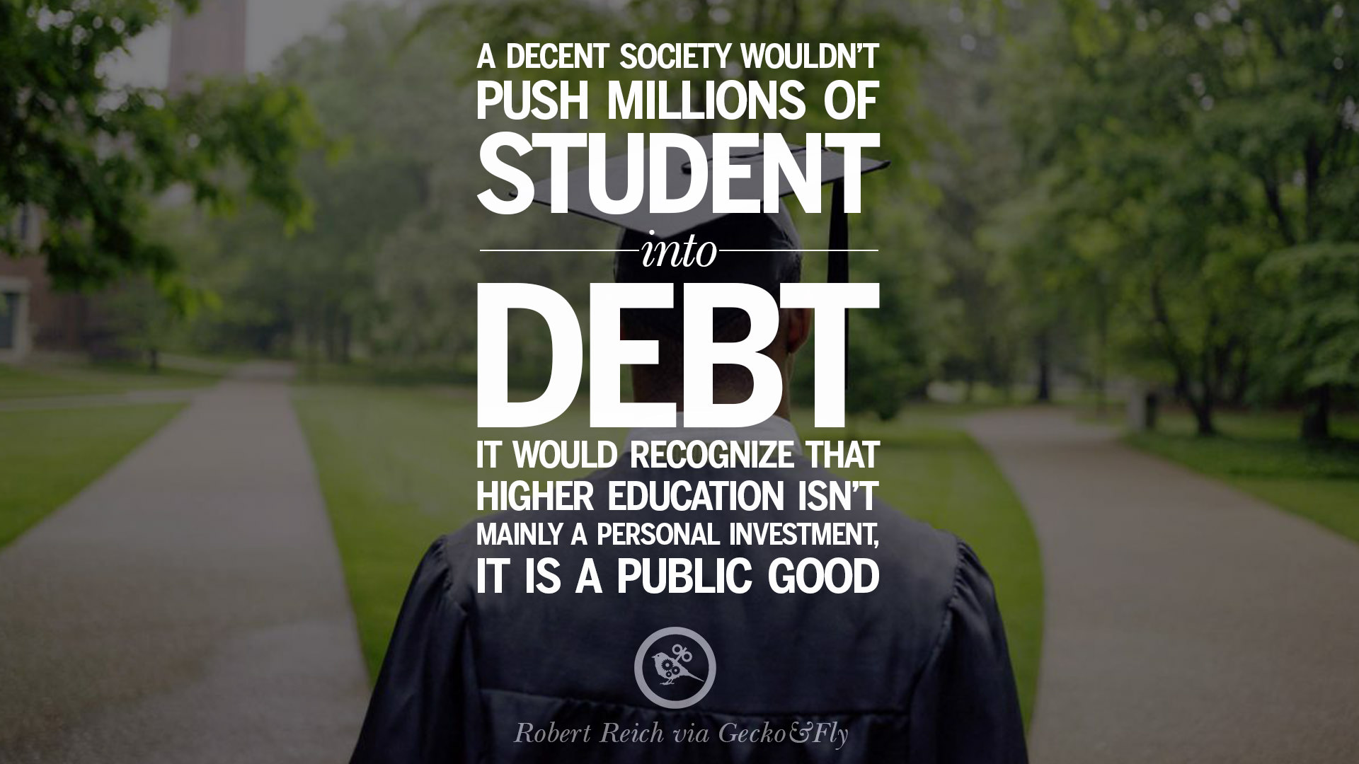 Quotes about student debt