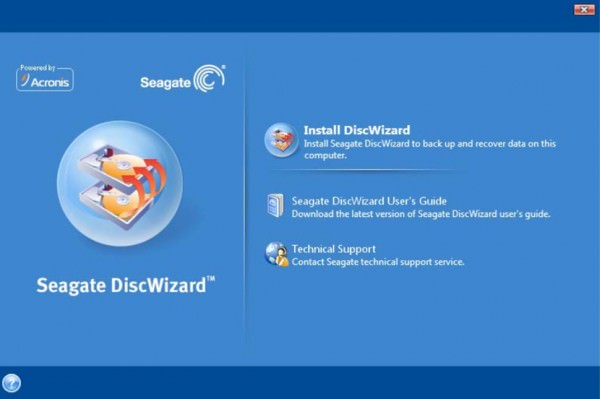 acronis true image seagate discwizard edition