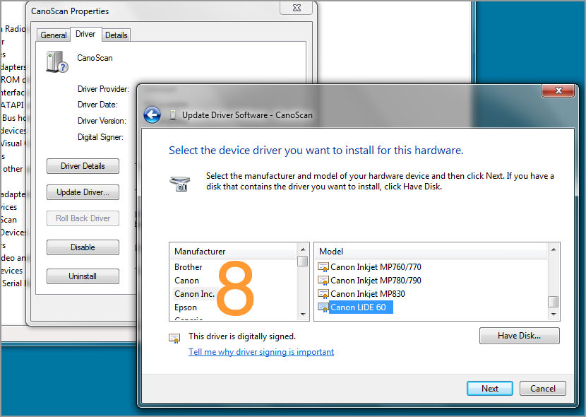 Скачать драйвер для сканера canoscan lide 60