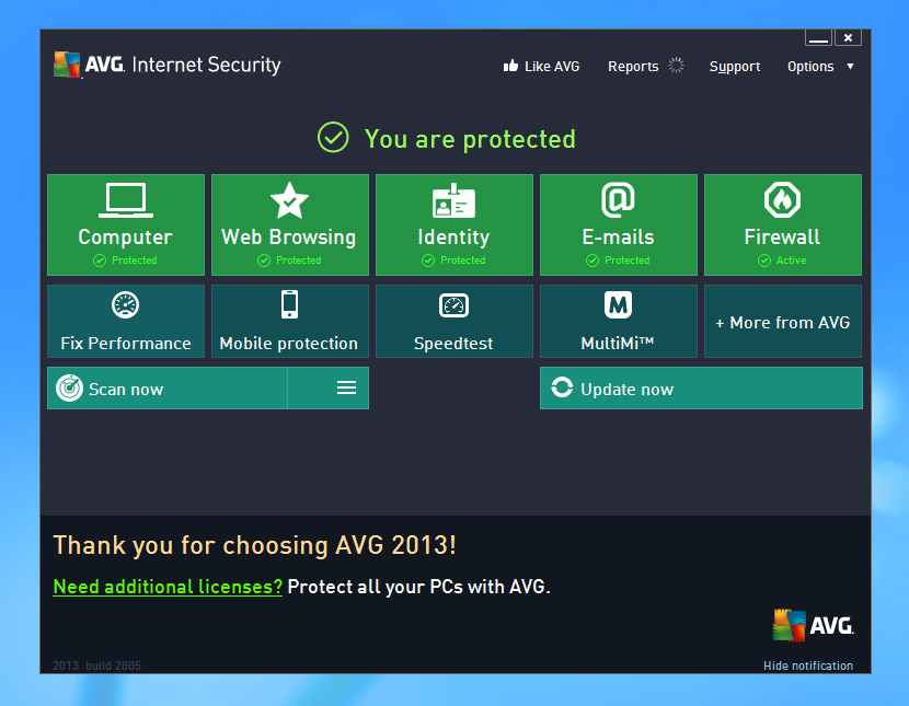 avg free antivírus download 90 a short time free trial 2012