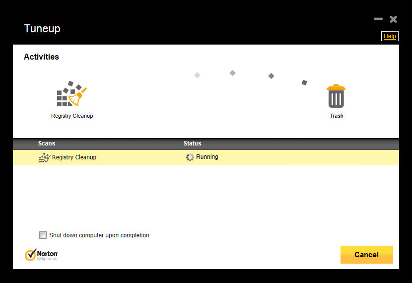 Screenshot of Norton 360 version 8.0