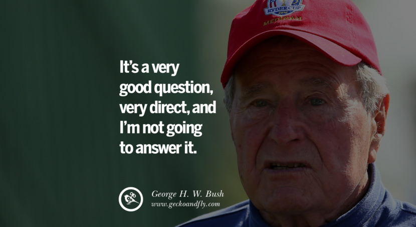 13 Famous George H.W. Bush Quotes on Freemason, Illuminati 