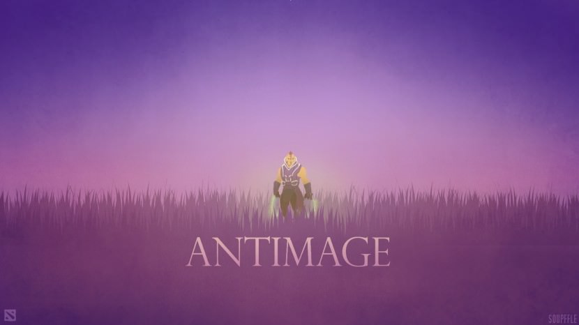 Anti-Mage download dota 2 heroes minimalist silhouette HD wallpaper