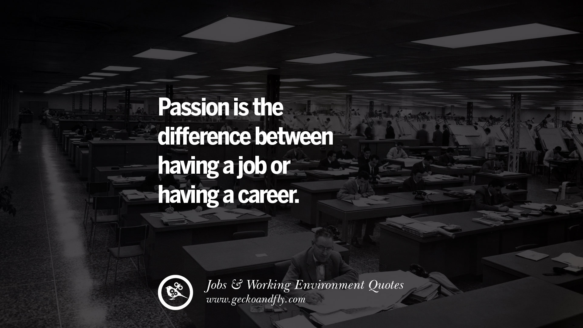 career vs job quotes