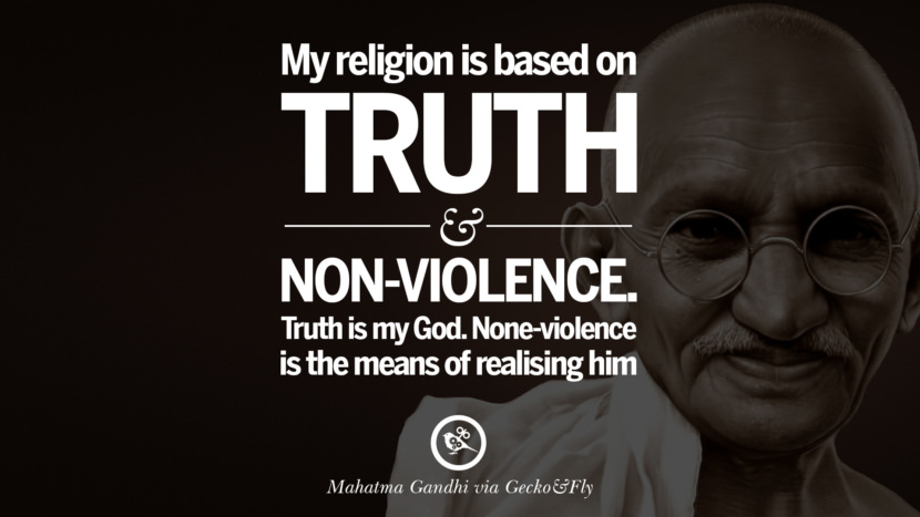 28 Mahatma Gandhi Quotes And Frases On Peace, Protest, and Civil Liberties