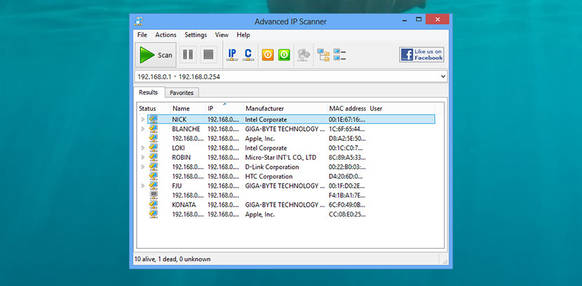 advanced ip scanner Software To Find Out If Your Neighbor Is Stealing Your Wifi Internet and Password