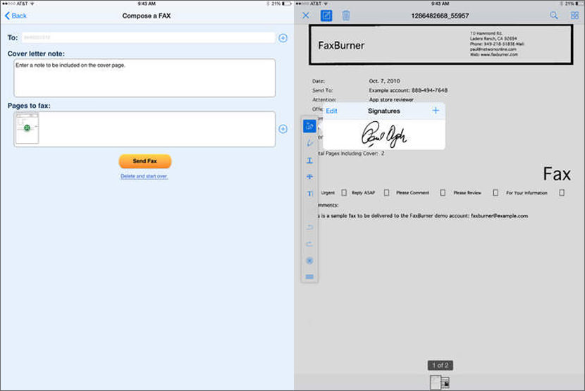 8 Best Fax App For iOS iPhone, iPad And Google Android ...