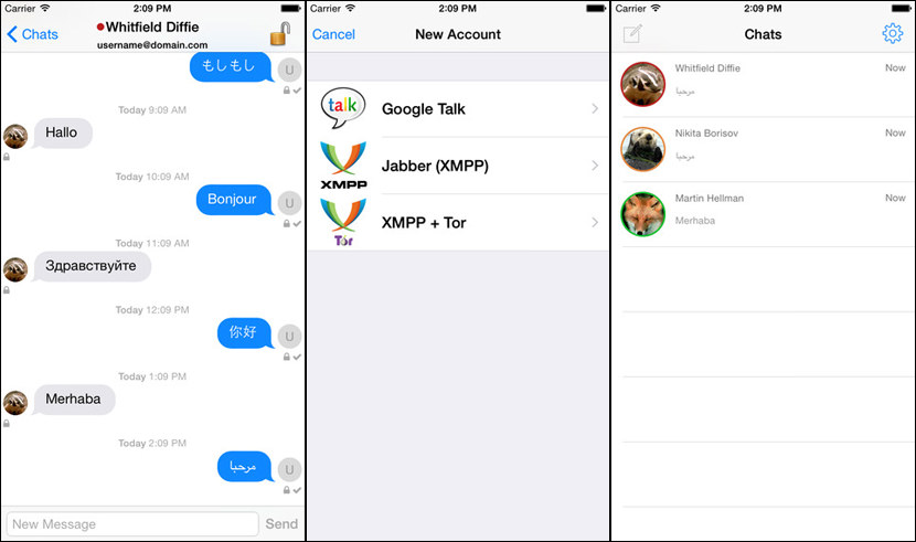 chat secure messenger Free Secure And Encrypted Text Messenger for iPhone iOS and Android