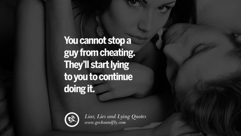 quotes about lies and cheating