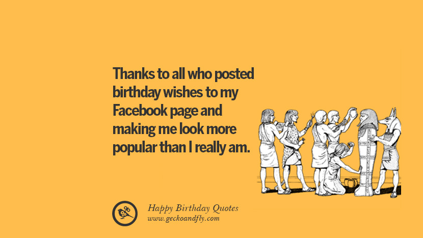 33 Funny Happy Birthday Quotes and Wishes For Facebook