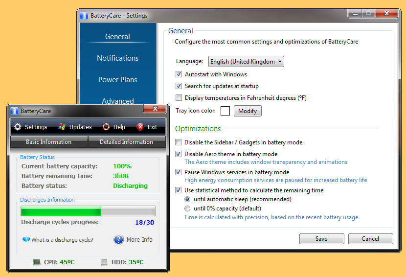 How To Check Battery Status On Windows Vista