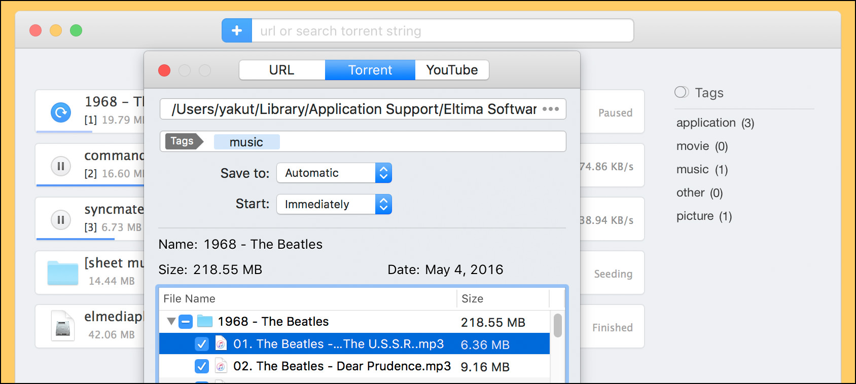 youtube downloader for mac os x torrent