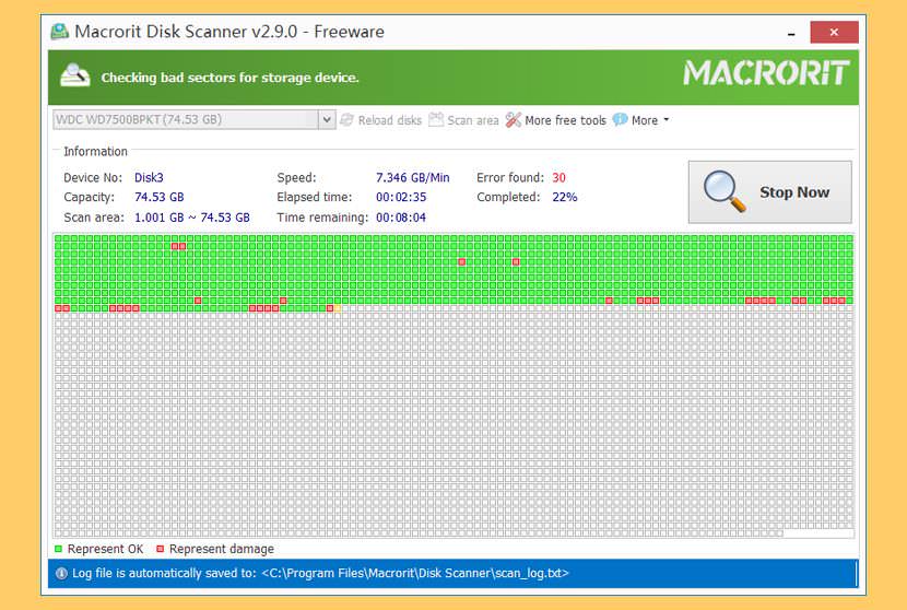 macrorit disk scanner Bad Sector Blue Screen Death Files Missing Freeware To Check And Repair Hard Disk Bad Sectors