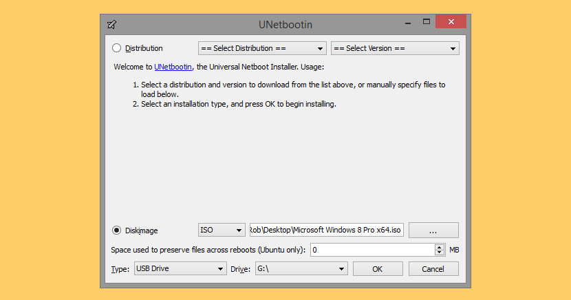 unetbootin 무료 도구를 만드는 가능한 Windows7,10 에는 USB 드라이브
