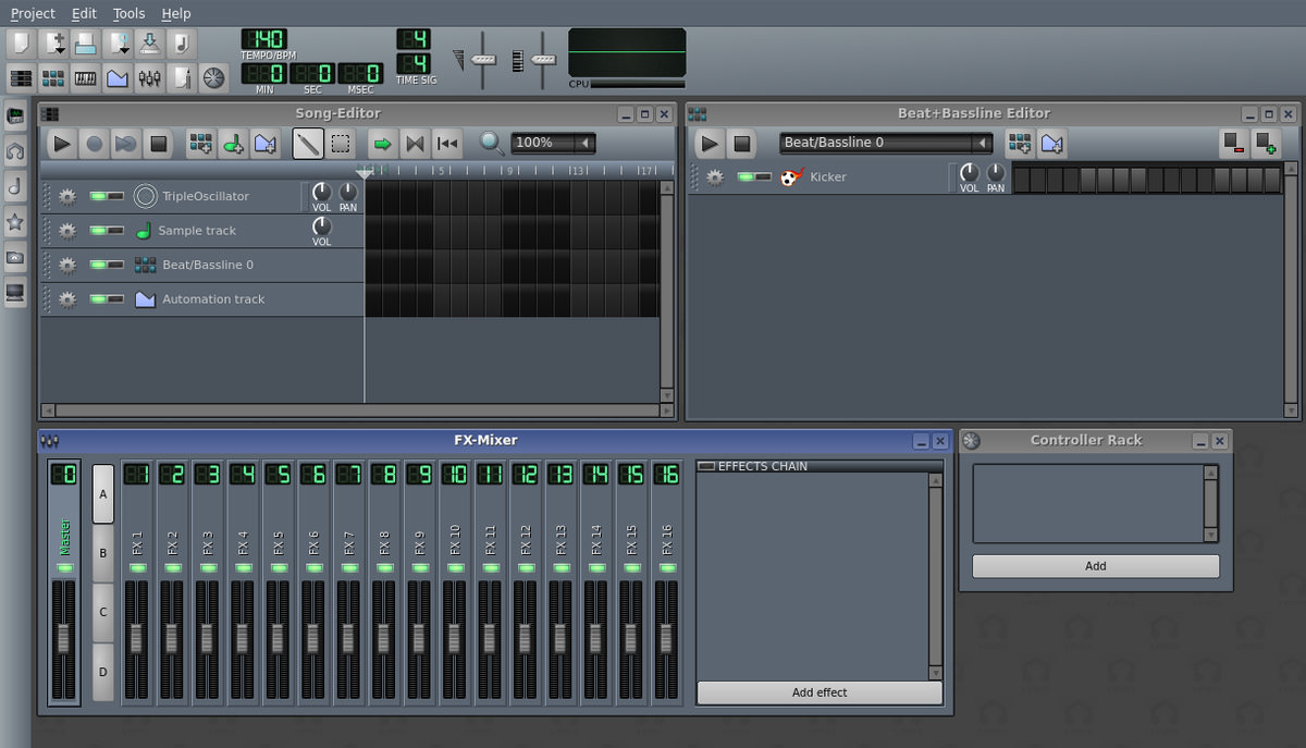 linux audio editor