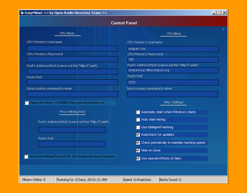 Cpu Bitcoin Mining Software Windows : 10 ASIC Bitcoin GUI Mining Software For Microsoft Windows ... / On the downside, bitcoin miner works only in an open window so the mining process will be paused if you decide to lock or minimize your computer.