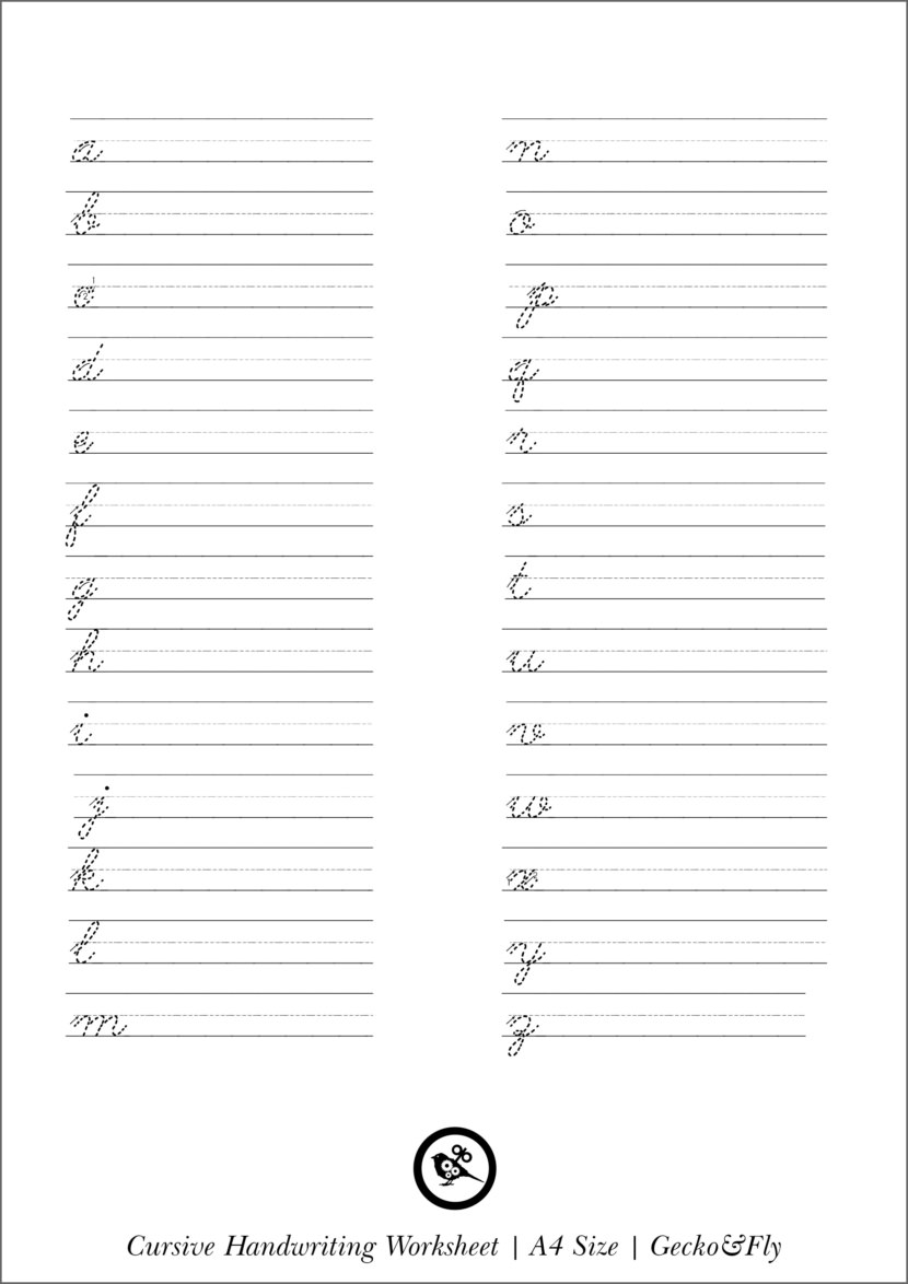 5 Printable Cursive Handwriting Worksheets For Beautiful Poetry Copywork Handwriting Practice 