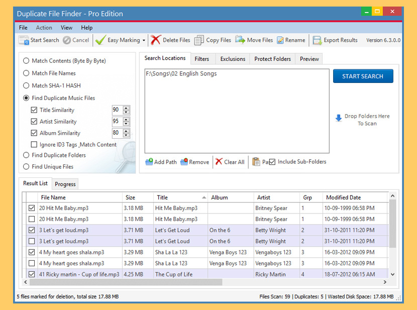 file duplicate finder 2017