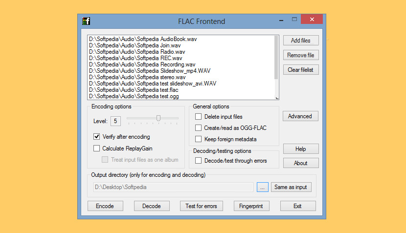 FLAC Frontend