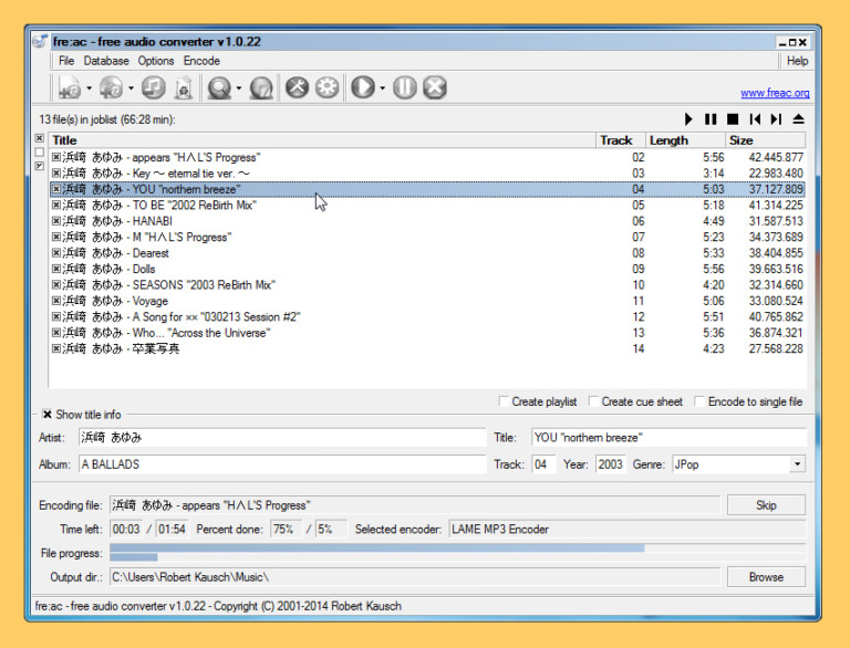 rip cd to flac windows jriver