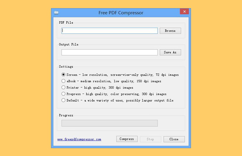 Бесплатный PDF Compressor