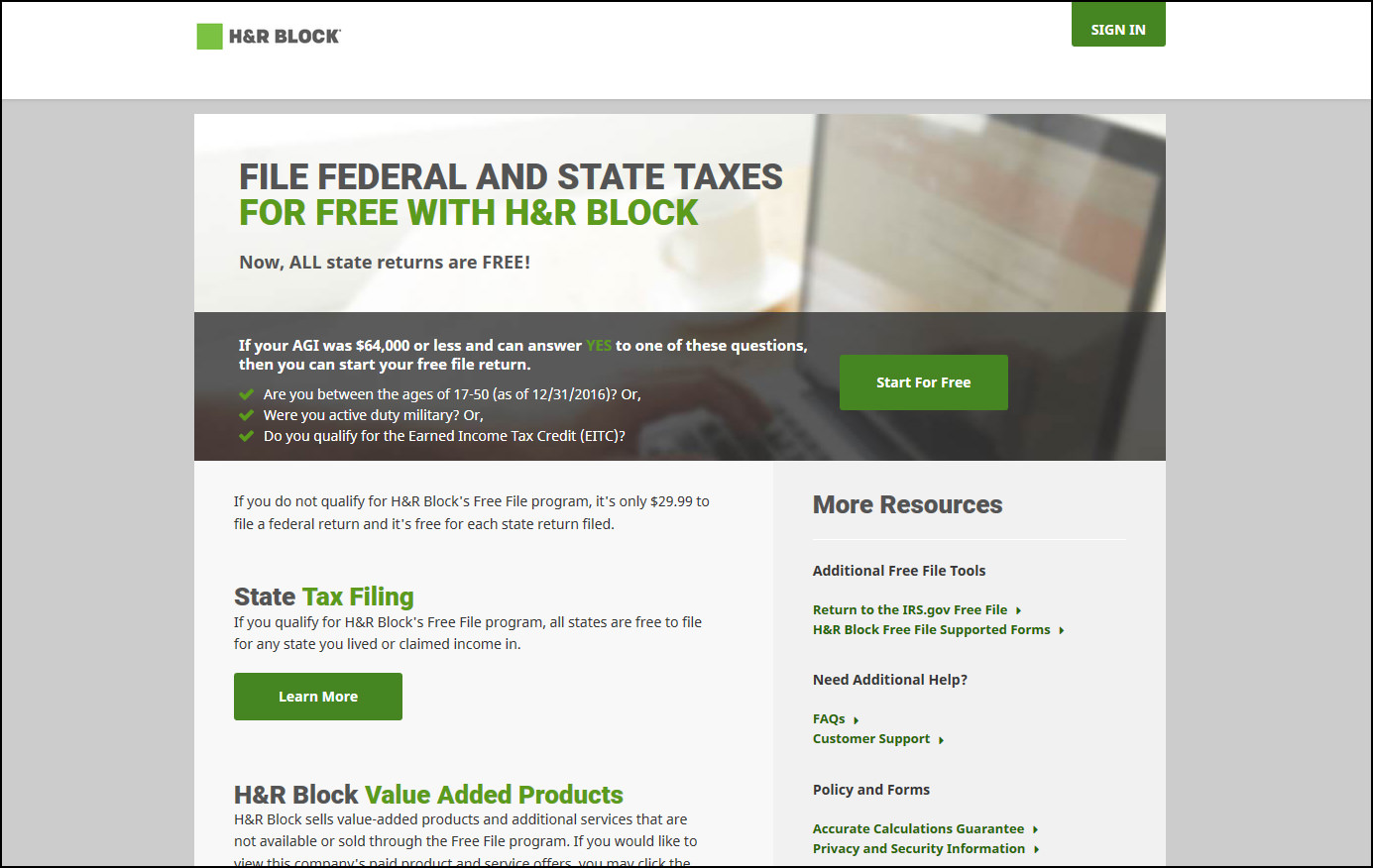 H&R Block Free Tax Calculator 2024 Karla Caitrin