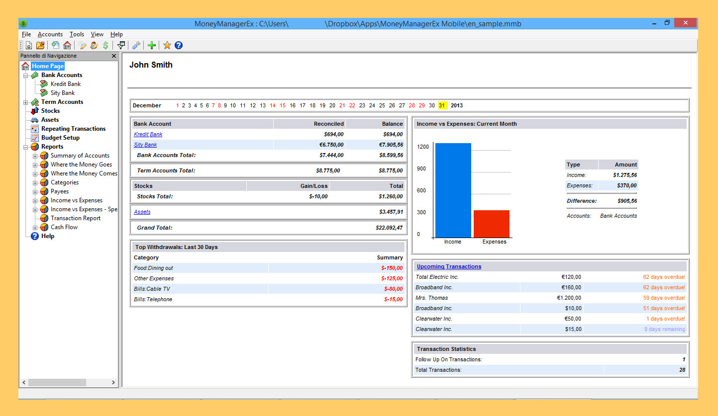 freeware home budgeting software