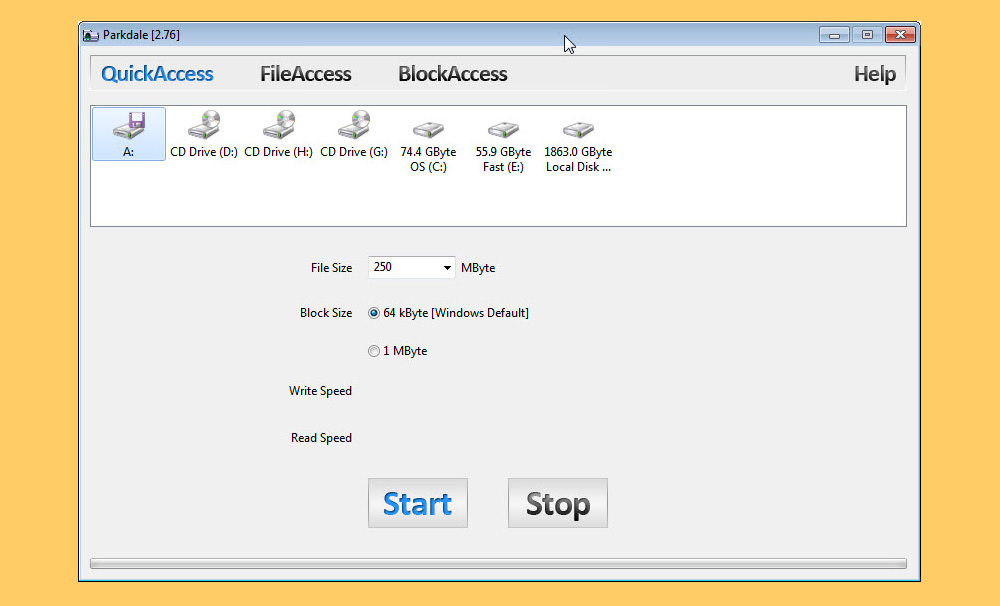 blackmagic disk speed test windows portable