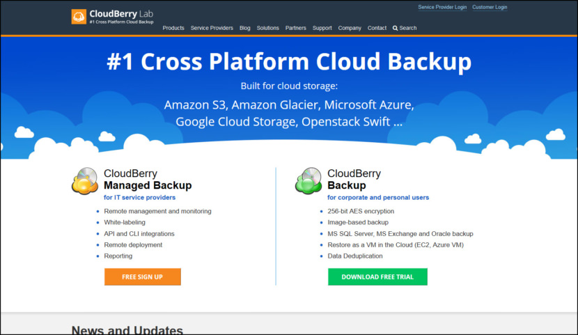 cloudberry backup where to search encryption password