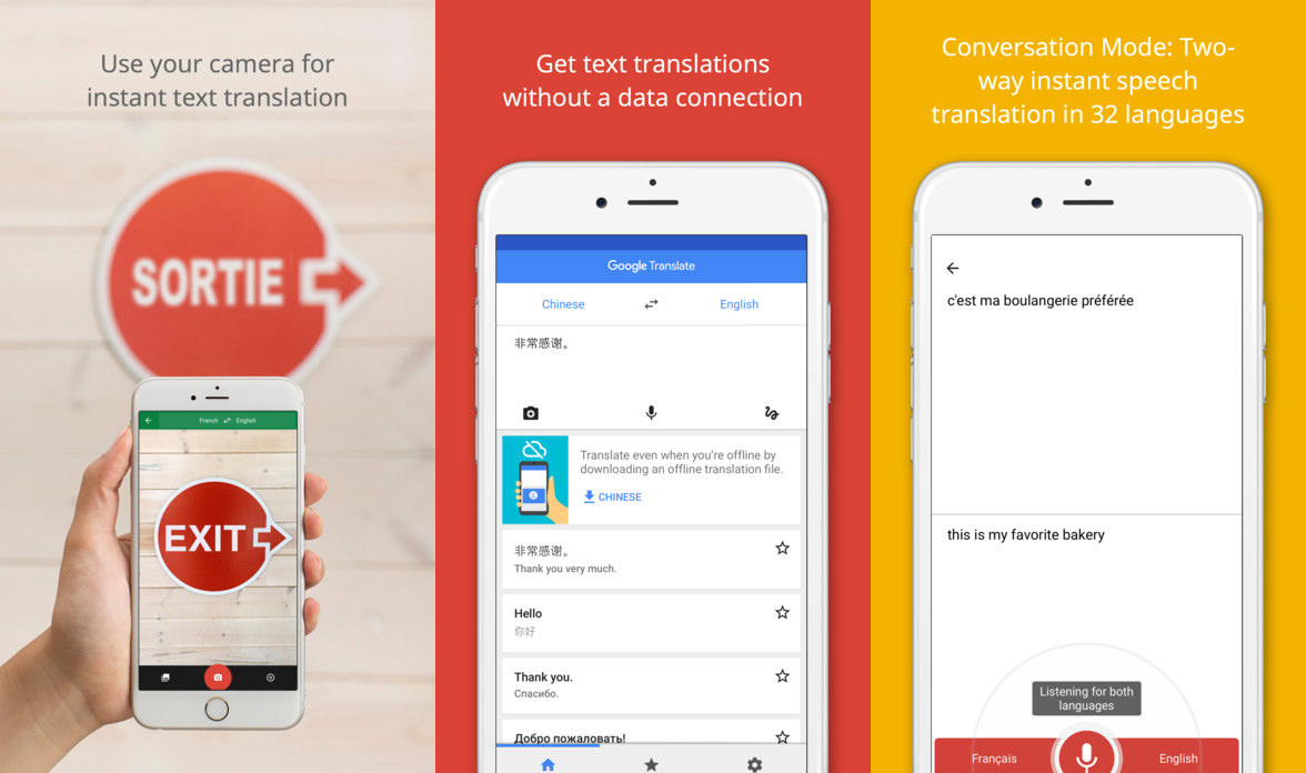 google language translator with voice