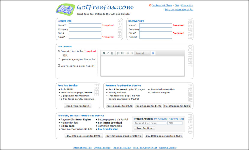 gotfreefax fax prepaid