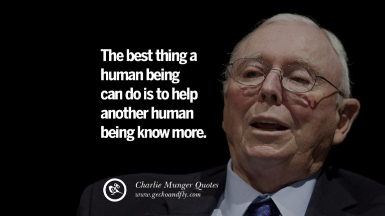 18 Brilliant Charlie Munger Quotes On Wall Street And Investment