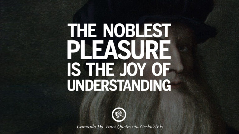 16 Greatest Leonardo Da Vinci Quotes On Love, Simplicity, Knowledge And Art