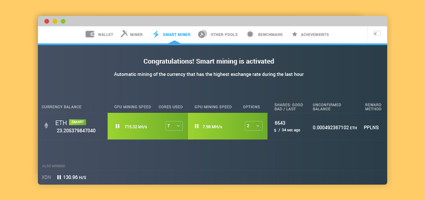 ethereum mining on inux