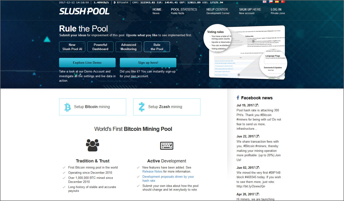 slush pool cgminer setup