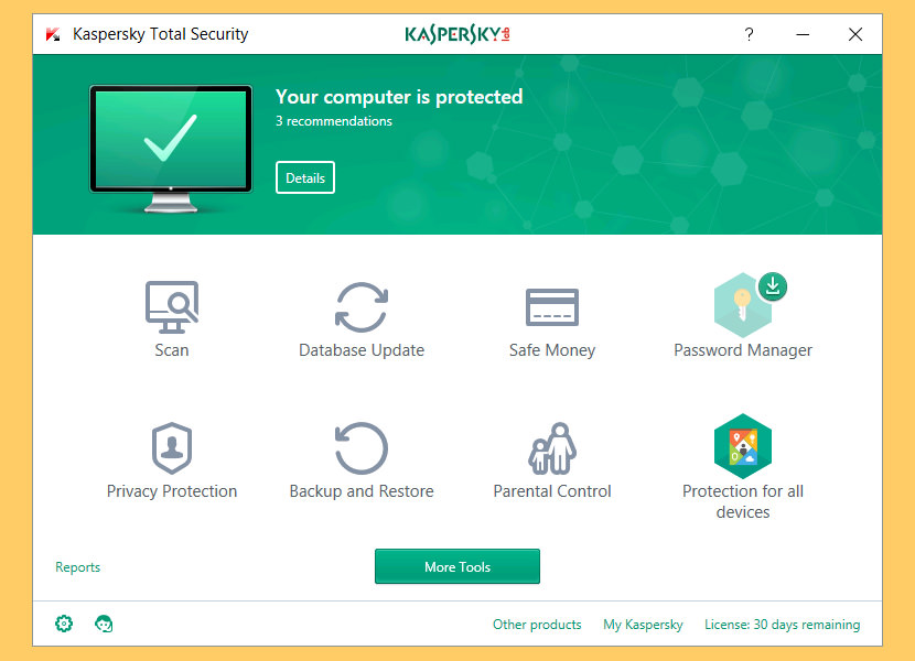 Download Kaspersky Total Security