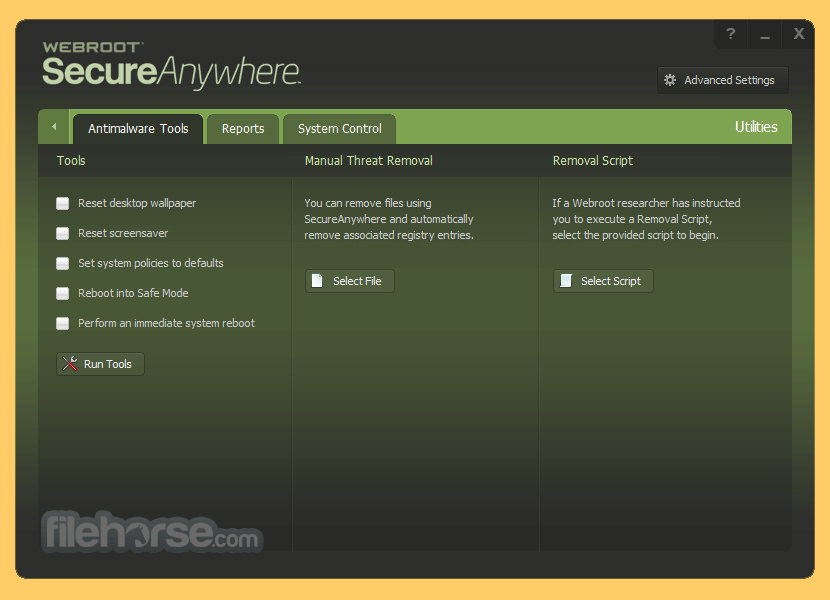 Download Webroot SecureAnywhere Antivirus