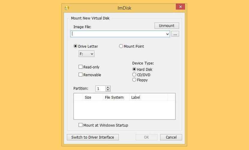 Clone cant vcd drive virtual open Mount and