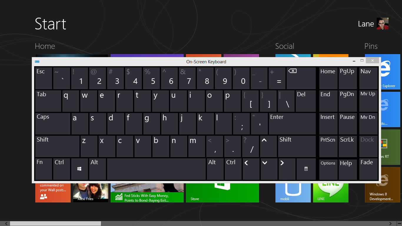 online keyboard