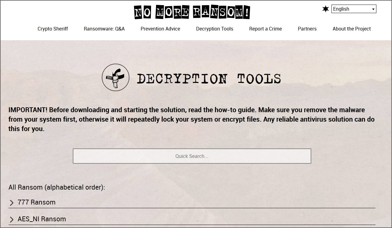 100 Free Ransomware Decryption Tools To Remove And Unlock Encrypted Files