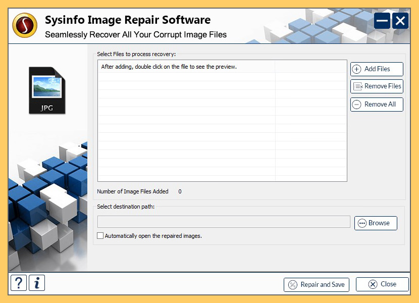 SysInfoTools Image Repair Tool