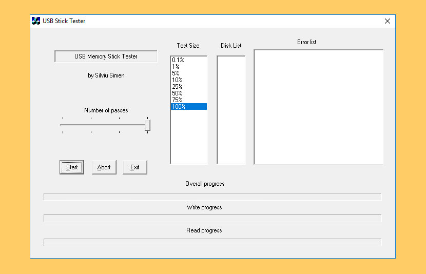 USB Flash Drive Tester download the new version for mac