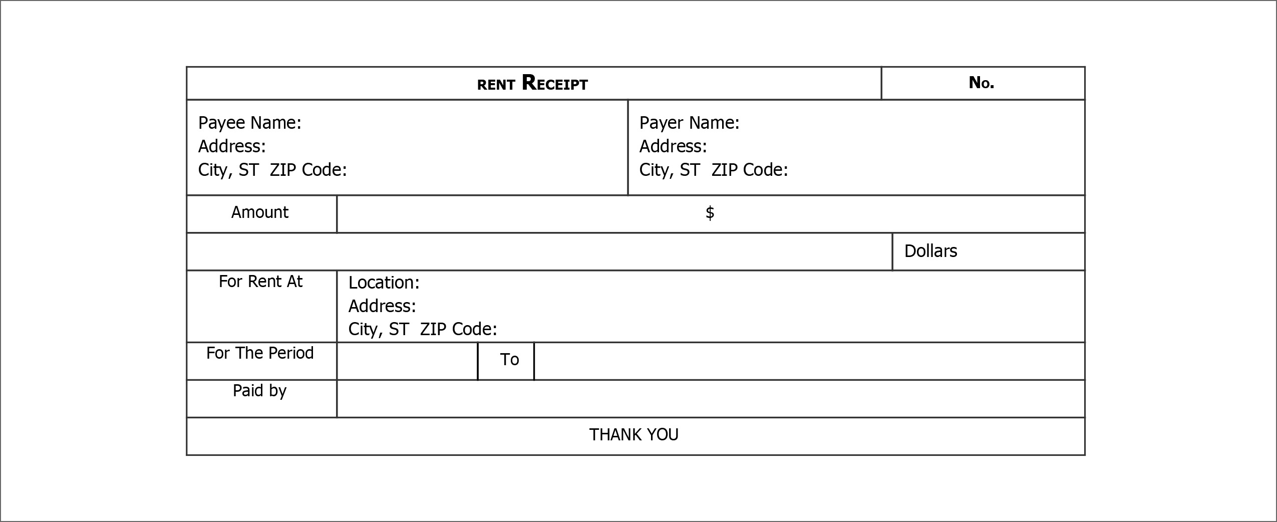 14 Free Receipt Templates Download For Microsoft Word Excel And Google Sheets