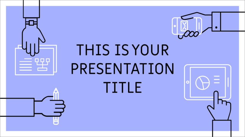 Screenshot of Microsoft Powerpoint and Google Slides presenation template