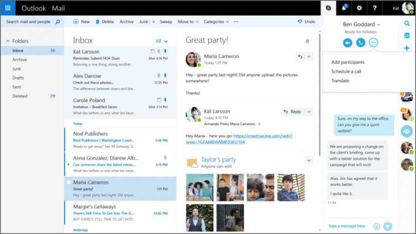 Microsoft Outlook Premium Enterprise Email Provider For Business