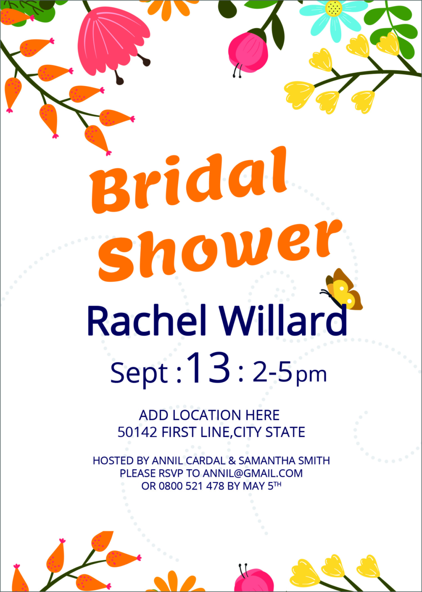 16 Free Wedding Invitation Template Cards - Printable And Editable