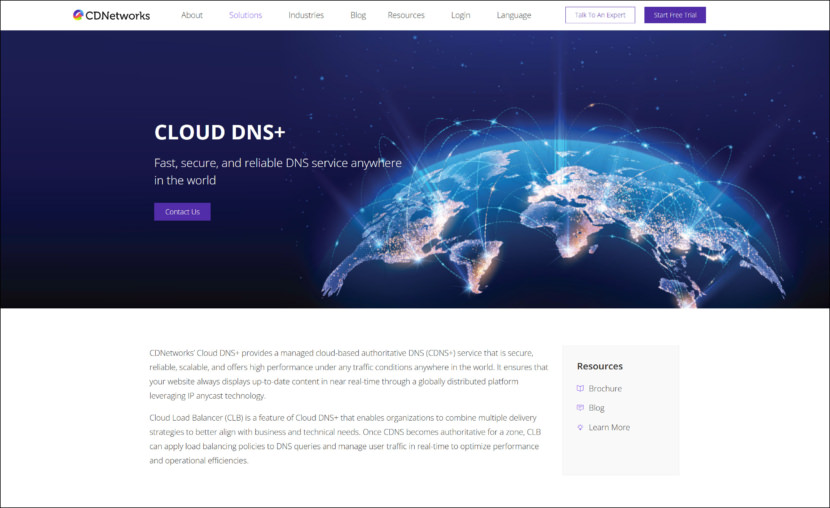 CDNetworks Cloud DNS+