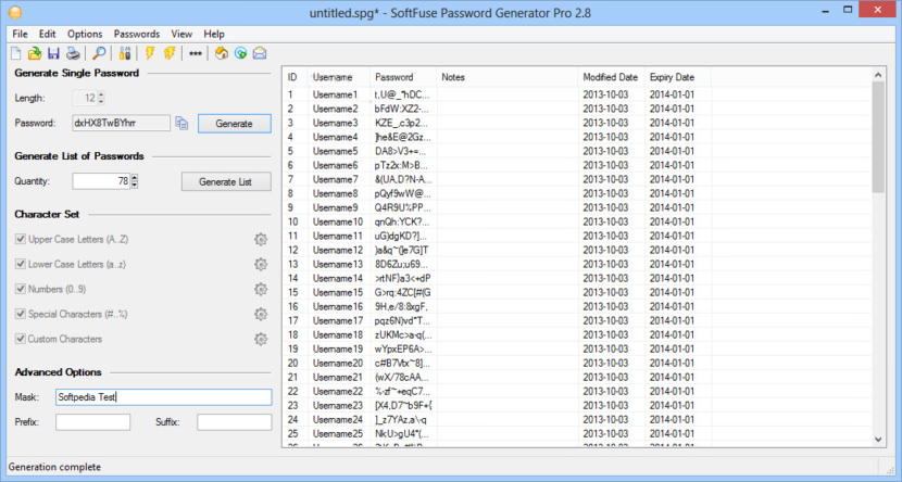 SoftFuse Password Generator Free