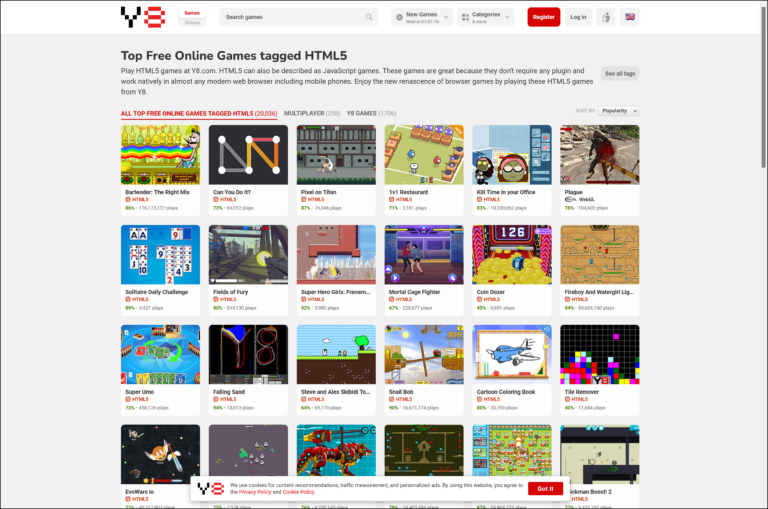 14 Sites With 1000s Free HTML5 Games Unblocked