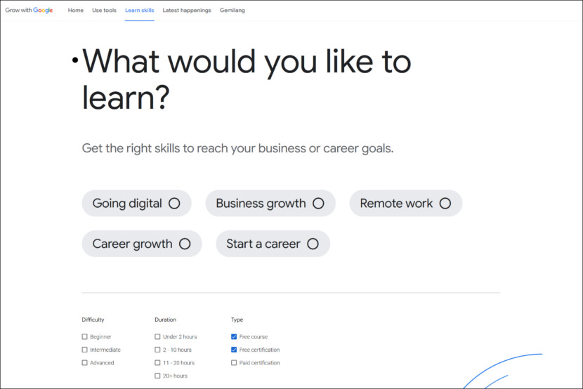 Google Career Certificates